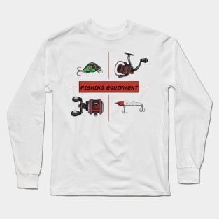 Fishing Equipment Long Sleeve T-Shirt